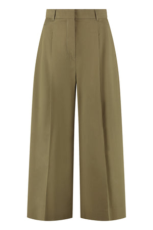 Lerici high-rise cotton trousers-0